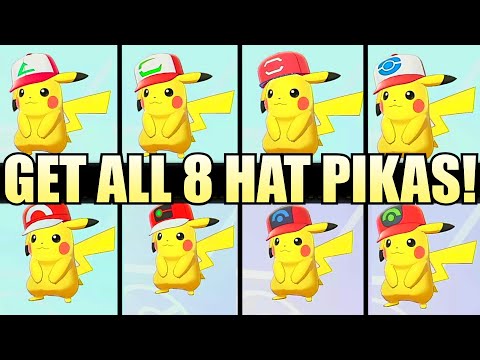 Get ALL 8 Cap Pikachu Mystery Gifts NOW in Pokemon Sword and Shield
