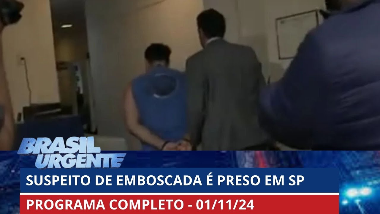 [AO VIVO] BRASIL URGENTE - 01/11/2024