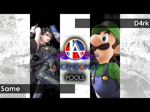 Smash 4: Same (Bayonetta) V D4rk (Luigi) - Ascendance 55 Tournament SSB4