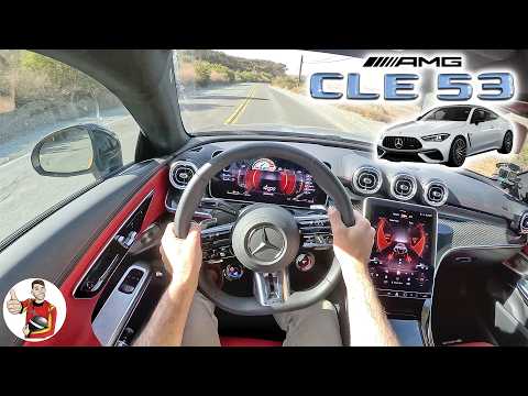 The Mercedes-AMG CLE 53 is an Unexpected Bargain // First Drive (POV)
