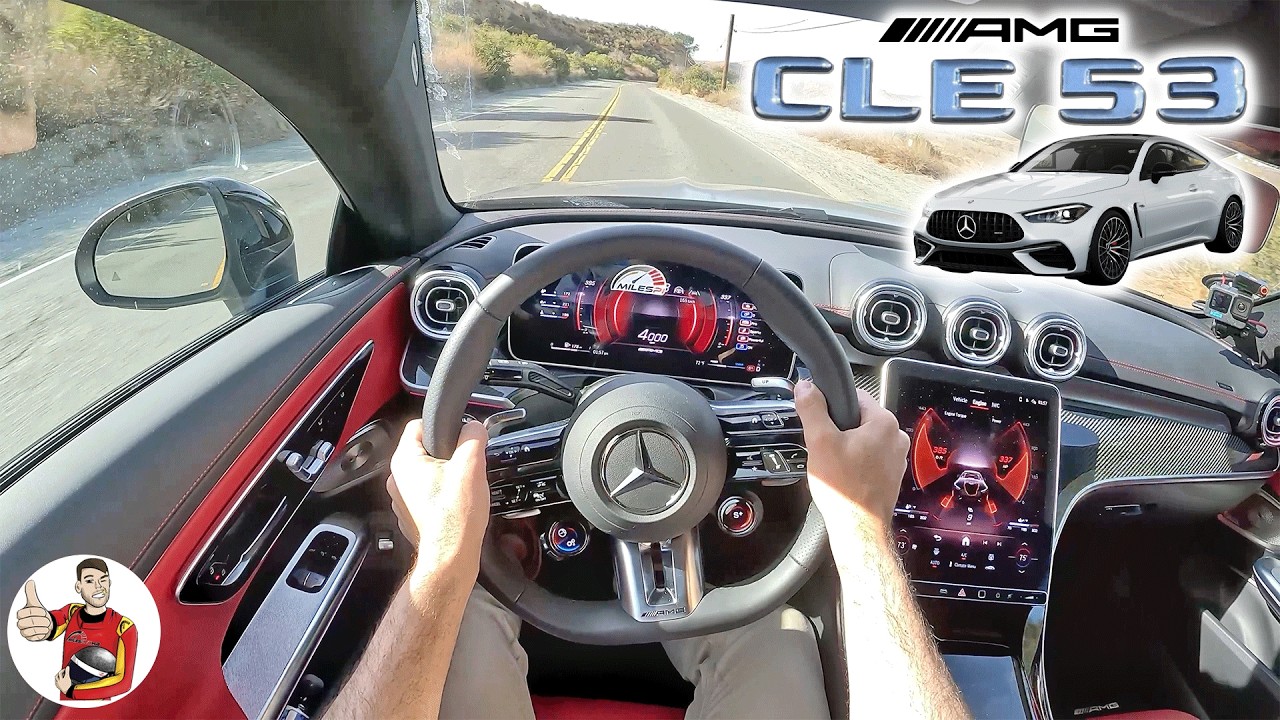 The Mercedes-AMG CLE 53 is an Unexpected Bargain // First Drive (POV)
