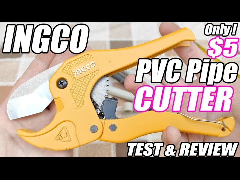 INGCO PVC Pipe Cutter 42MM / Full Review and Test (HPCC0543)