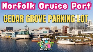 Norfolk Cruise Port, Cedar Grove Parking Lot