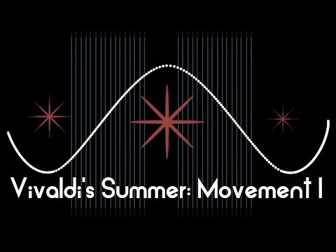 Vivaldi Summer Movement 1 - Visual Interpretation