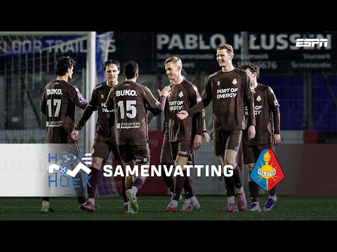 🪚 GIGANTISCHE ZAAG en veel GOALS 💥⚽️ | Samenvatting HSV Hoek - Telstar