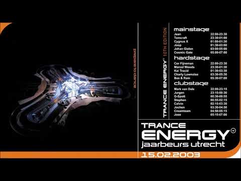 Johan Gielen - Trance Energy, 15-02-2003 (Jaarbeurs, Utrecht)