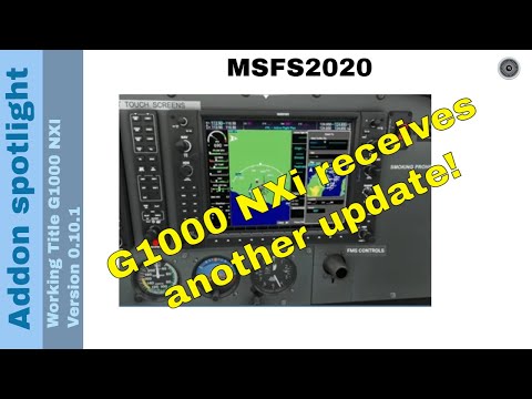 Flight Simulator 2020 - Addon spotlight - Working Title G1000 NXI - version 0.10.1