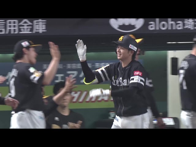 【5回表】逆転の一発!! ホークス・川瀬晃 ライトスタンドへの2ランホームラン!! 2025年8月14日 埼玉西武ライオンズ 対 福岡ソフトバンクホークス