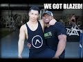 We Got BLAZE(d)! | Working Out with Christian Guzman & Gokuflex