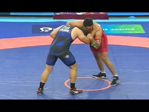 Ali Akbar Yousefi (IRI) vs Osman YILDIRIM (TUR) 125 kg