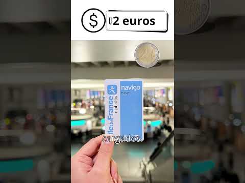 ¿Cómo ahorrar en transporte público en París? 🚇✨ #NavigoEasy #viajarafrancia #viajes