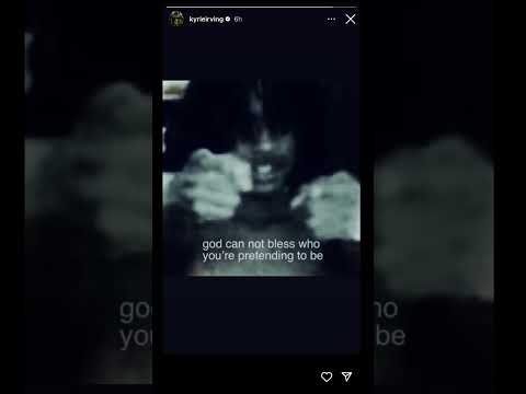 Kyrie Irving Post LA Capone On His IG Story🕊!