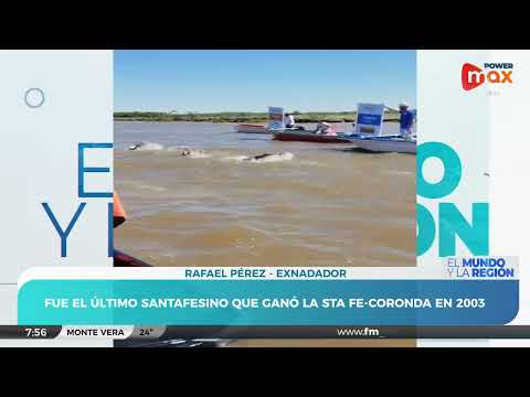El último santafesino en ganar la Maratón Santa Fe-Coronda: Rafael Pérez - Exnadador