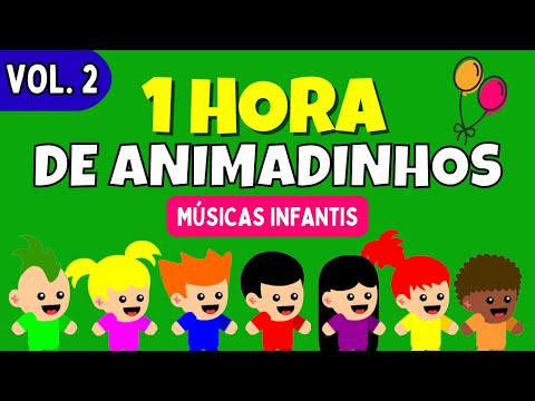 1 HORA DE MÚSICA INFANTIL - (Animadinhos - Vol. 2)