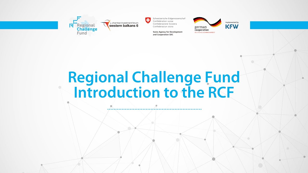 Participate in Regional Challenge Fund tenders in WB6