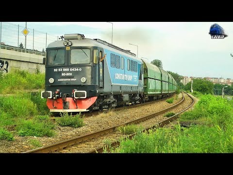 LDE2100 60-0434-0 & 60-1072-2 & Trenuri de Marfă/Freight Trains in Oradea - 07 July 2019