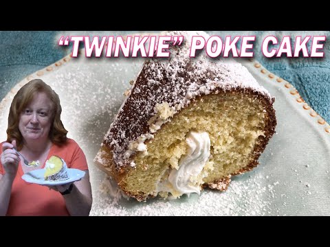 TWINKIE POKE CAKE RECIPE | Easy Bakery Cake Using Box...