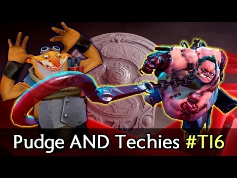 Techies and Pudge on The International 2016 — Wings vs DC