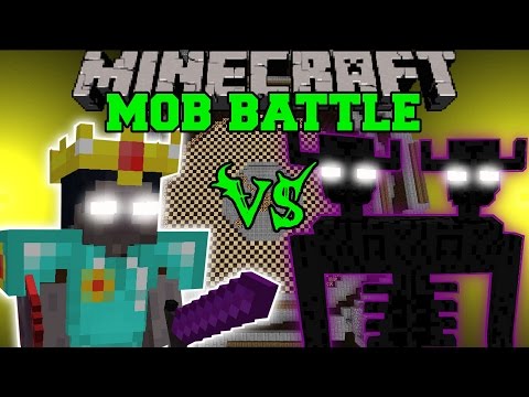 PopularMMOs - WALKER KING VS ENDER TITAN & MUTANT OBSIDIAN GOLEM - Minecraft Mob Battles - Better Dungeons Mods