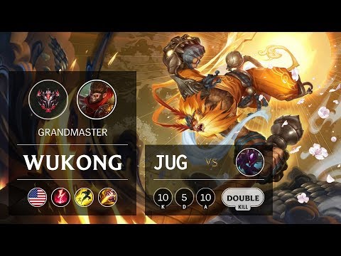 Wukong Jungle vs Kha'Zix - NA Grandmaster Patch 9.9