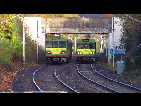 IE 8300 Class Dart Trains - Shankill Station, Dublin