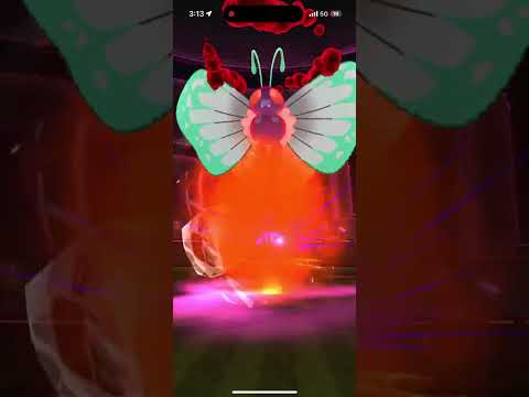 Butterfree Gigamax in Pokémon Go