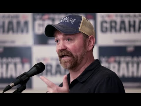 Maine Senate candidate Graham Platner defends his past on campaign trail