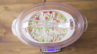 Пароварка GFgril GFS-7DSS, серебристый - купить в Ситилинк | 1208706