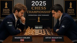 Magnus Carlsen vs Artak Manukyan. Titled Tuesday. July 25, 2025