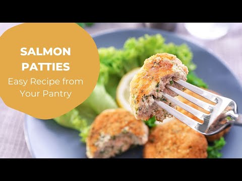 Puneeta's Easy-Peasy Salmon Patties Recipe Made with Pantry Staples