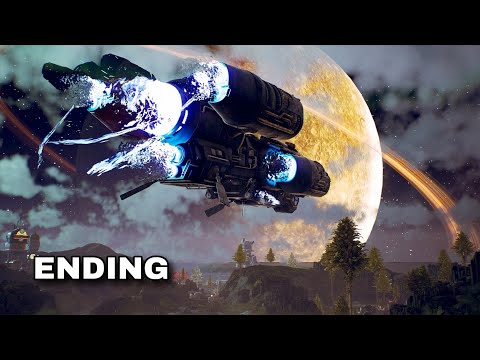 THE OUTER WORLDS WALKTHROUGH GAMEPLAY PART 7 - BOSS FIGHT ENDING (PS4 PRO)