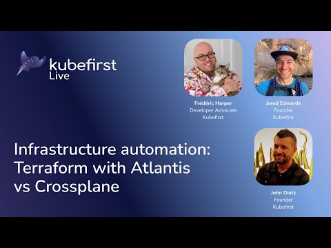Infrastructure automation: Terraform with Atlantis vs Crossplane