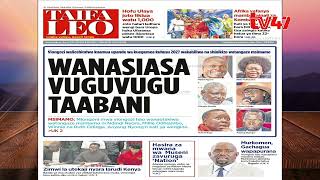 Return of Abductions; Opposition vs Ruto; County Spending Spree | Newspaper Review