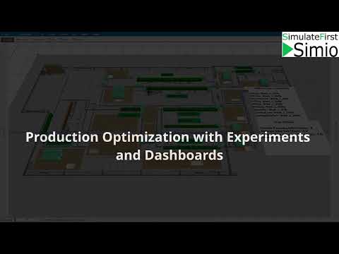 Production process simulation bottleneck analysis