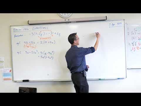 Factorising Expressions