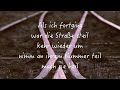 Dirk Michaelis Als Ich Fortging Original Piano Version Lyrics Video 4k