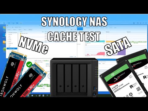 Synology DS920+ NAS - SATA vs NVMe SSD Caching Test