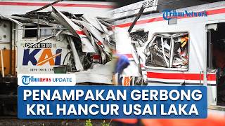 Penampakan Gerbong KRL Hancur usai Ditabrak KA Jarak Jauh Bekasi, Walkot Kebut Pembangunan Flyover