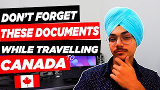 Full List Of Documents To Carry To Canada As An International Student | Don't Forget These Documents