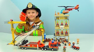 LEGO City Городская пожарная бригада (60216) - відео 1