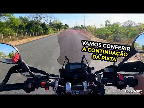 CONTINUAÇÃO DA PISTA DE SALGADO A BARRAGEM DE ACAUÃ