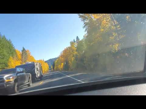 Hyperlapse - Highway 2 to Leavenworth in Autumn