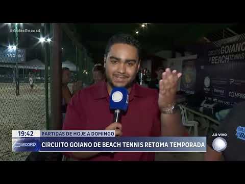Circuito goiano de Beach Tennis é opção de lazer para o fim de semana