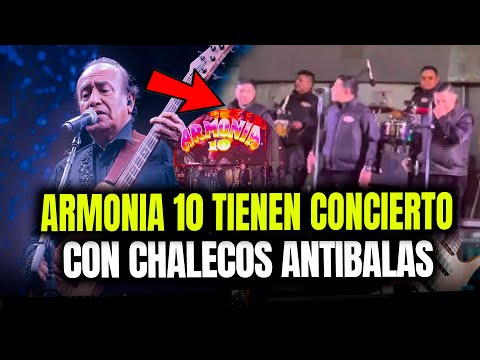 ARMONIA 10 shows up wearing bulletproof vests and calls for justice for Agua Marina