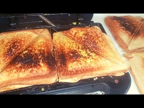 How To Make Sardine Toast | Sardine Bread On A Toaster