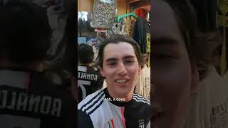 Luke Damant got a $10 Ronaldo jersey in Egypt 🇪🇬 #shorts