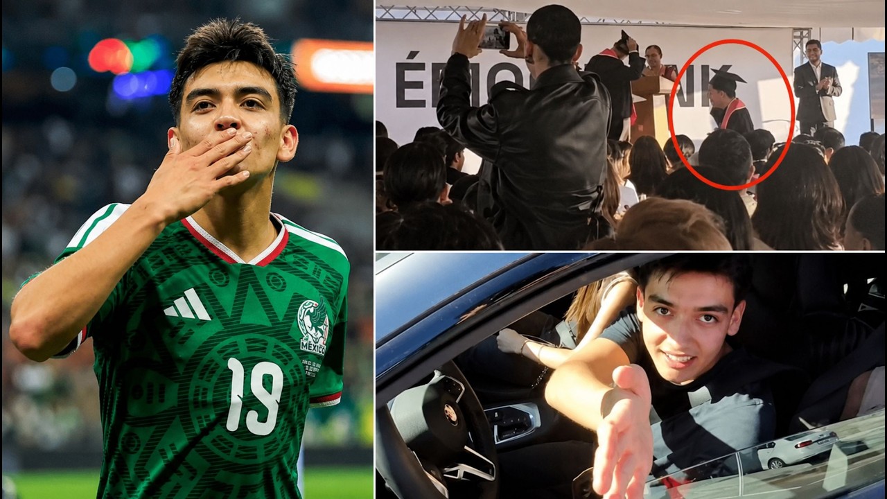 SE HIZO CANÓN...MORITA SE GRADÚA de LA PREPA y su HERMANO MAYOR MEMO OCHOA LO FELICITA