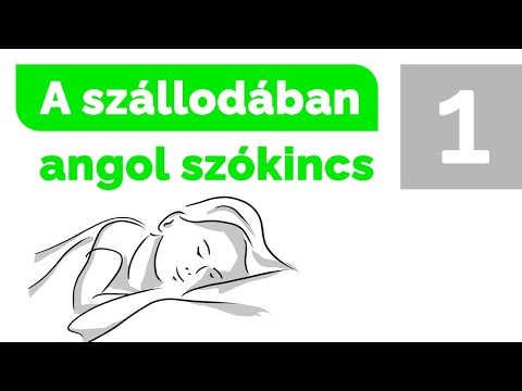 A SZÁLLODÁBAN (At the Hotel) 👈 Utazás angol lecke | angoltanulás