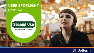 See how Second Use Seattle replaced paper with Jotform