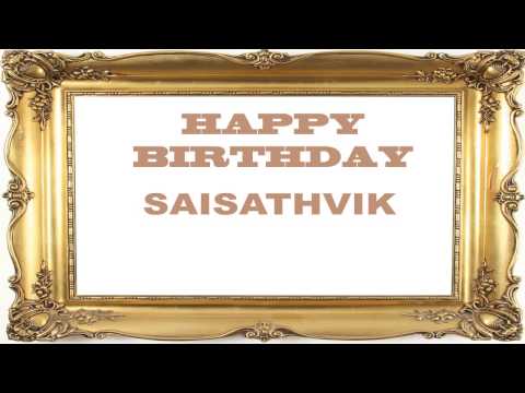 Saisathvik   Birthday Postcards & Postales - Happy Birthday
